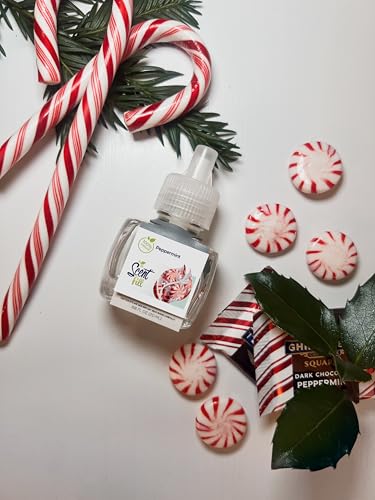 Scent Fill 100% Natural Peppermint Plug in Air Freshener, Scented Oil Refills, 2 Refills + Diffuser - Image 4
