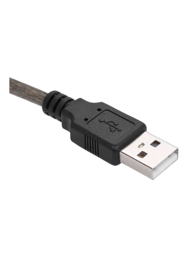 USB 2.0 Male To Female Extension Cable Grey - Image 5