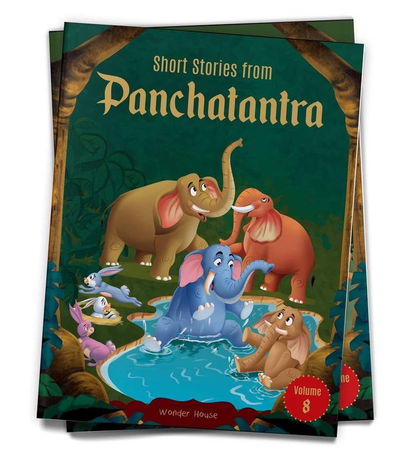 Wonder House Books Short Stories From Panchatantra - Volume 8: Abridged Illustrated Stories For Children (With Morals)