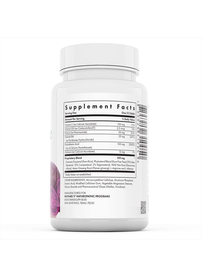 MICHAEL'S - Michael's Health Naturopathic Programs Testosterone Factors - 60 Vegetarian Tablets - Nutrients to Support Testosterone Production - Kosher - 60 Servings - Image 1