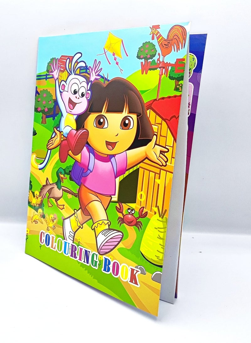 Generic "Dora and Boots Kids' Cartoon Coloring Book - Fun and Educational Activity Book for Children" - Image 1