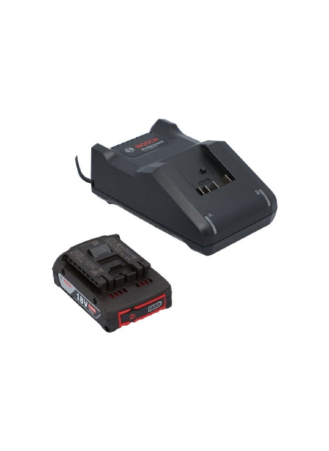 BOSCH - 18V 2.0Ah Compact Charger and Battery Black 9.4 x 13.8 x 31.4 cm JE1 600 Z00 036.B - Image 1