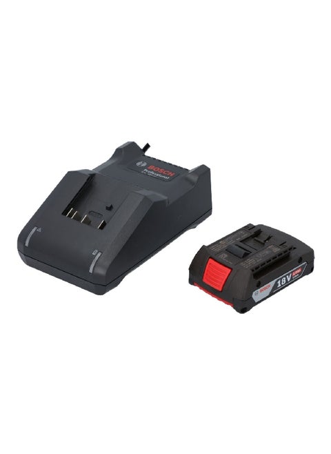 18V 2.0Ah Compact Charger and Battery Black 9.4 x 13.8 x 31.4 cm JE1 600 Z00 036.B
