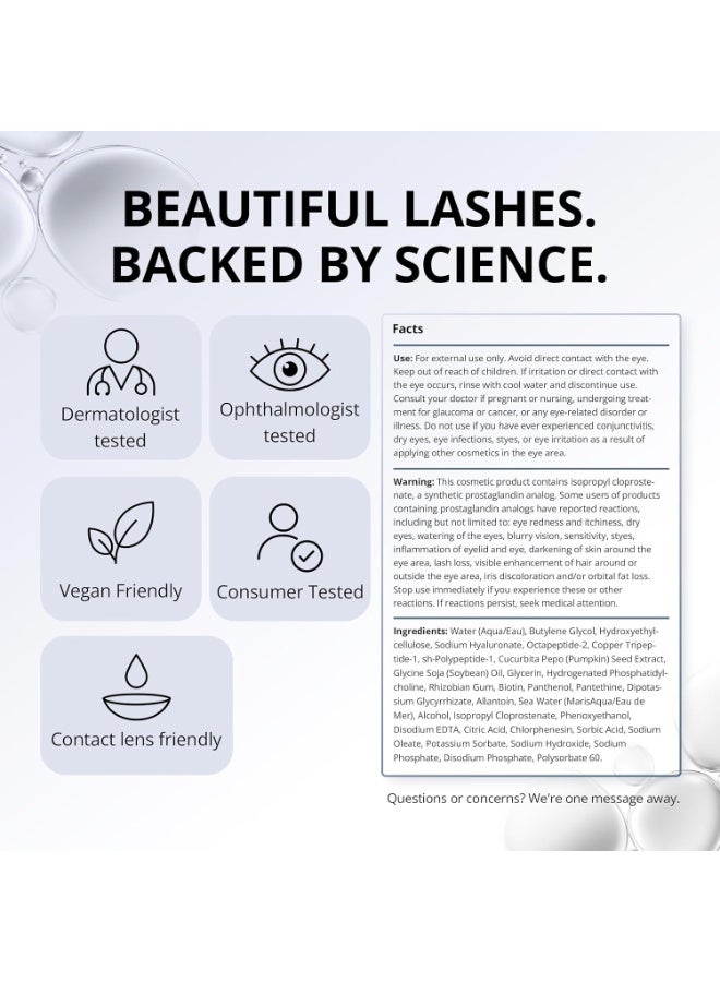 RapidLash Eyelash Enhancing Serum, 0.1 fl oz (3 ml) - Image 3