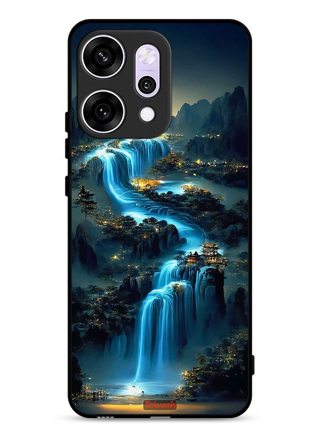 Tolwak غطاء حماية أوبو رينو14 برو بفن الشلالات - Image 1