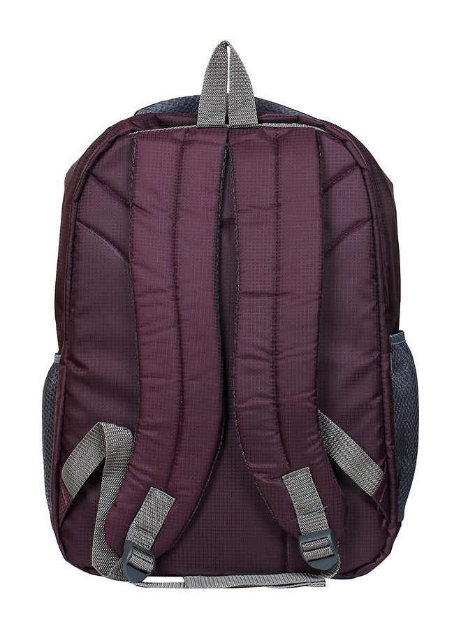 POLO CLASS Fabric 25 Liters Maroon School Bag - Image 4
