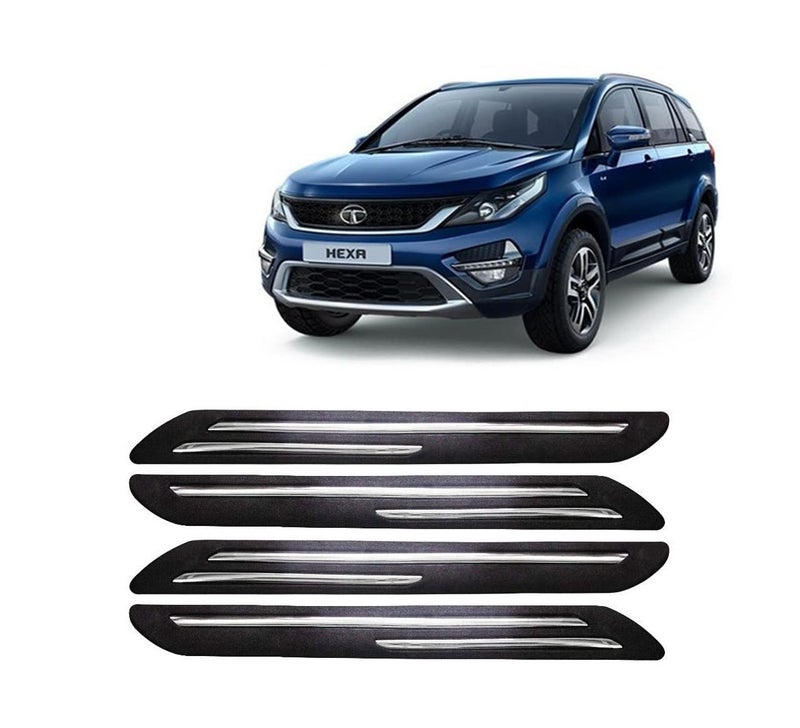 Car Bumper Guard for Tata Hexa - (Chrome Strip)