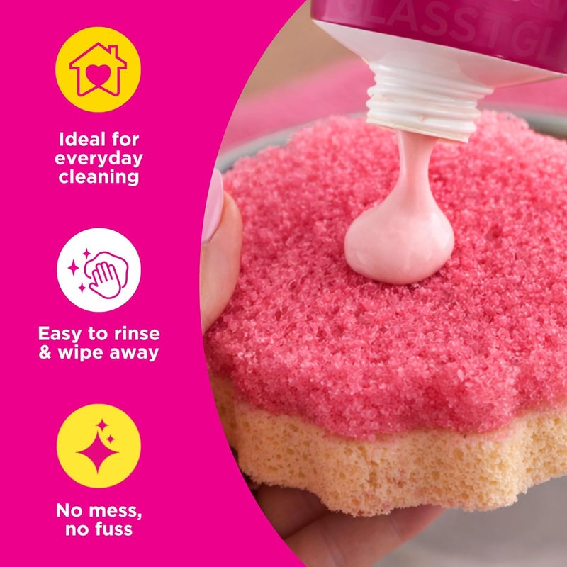 Stardrops The Pink Stuff The Miracle Squeezable Cleaning Paste 300g Easy to Rinse Multi Purpose Cleaner for Kitchen Bathroom Cooktops Tiles Sinks Showers and More - Image 2