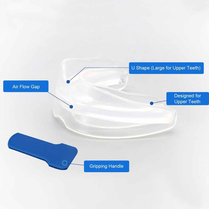 Silicone Anti Snoring Brace Mouth Guard Stop Snoring Teeth Grinding Teeth Guard Night Guard Comfortable Sleep Aid for Men & Women No More Snoring All Night - Image 5