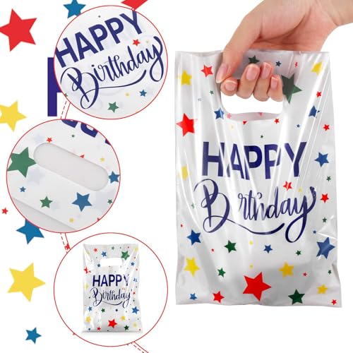 Jubobu Guddy Bags - 20 PCS Small Gift Bags For Boys And Girls - Party Returns - Foil - Medium Size (White & Pink) - Image 3