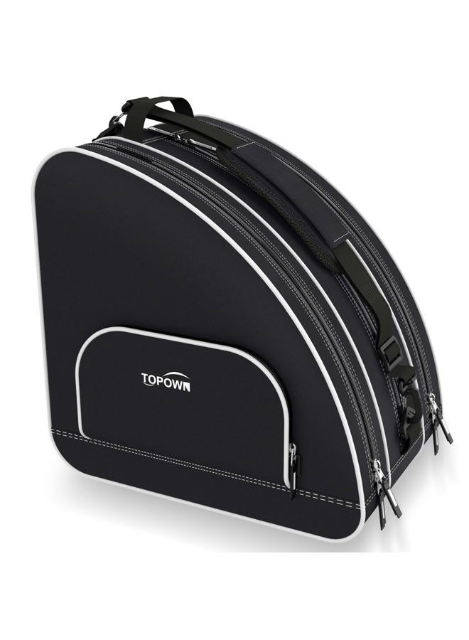 TOPOWN Ice Skate Bag Roller Skates Bag for Men Inline Skate Bag for Women Roller Skate Bag Premium Black Ice Skate Bag Rose Red Rollerblades Bag - Image 1