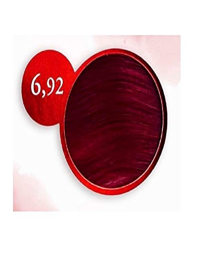 Salermvison Hair Coloring Cream #6,92 Dark Violet Pearl Blonde, 2.3 Ounce - Image 2