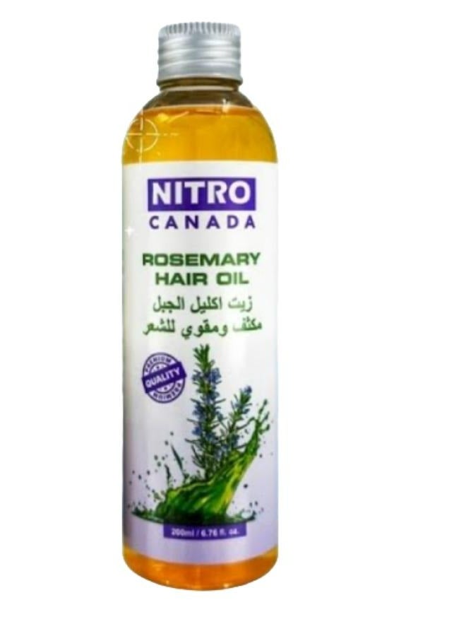 نيترو كندا زيت أكليل الجبل للشعر 200 مل