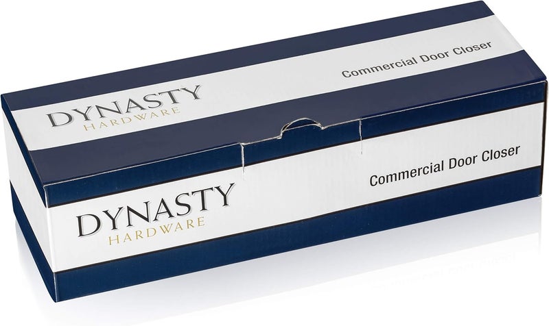 Dynasty Hardware Door Closer, Commercial Hydraulic Closer, Self-Closing, Spring Size 2, Surface Mount, Sprayed Duronotic Bronze, Series 2000 - Image 5