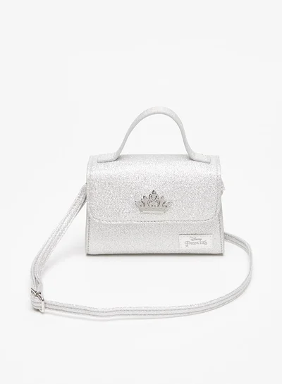 Disney Girls Disney Textured Satchel Bag with Handle and Magnetic Closure