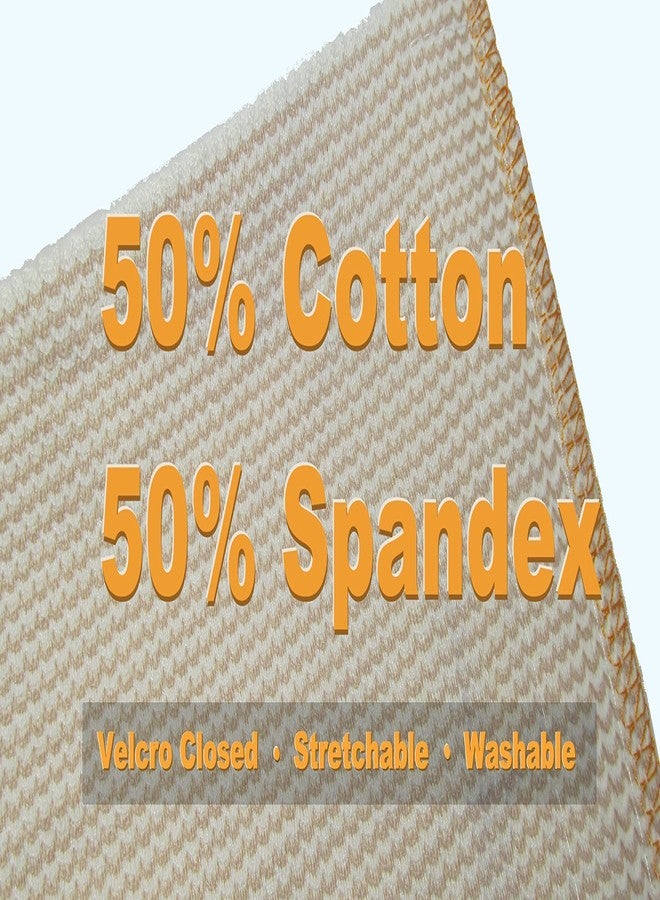 Neutripure Elastic Stretch Body Wrap - Bandage with Velco - 8 Inch Wide Jumbo Roll for Stomach - Image 4