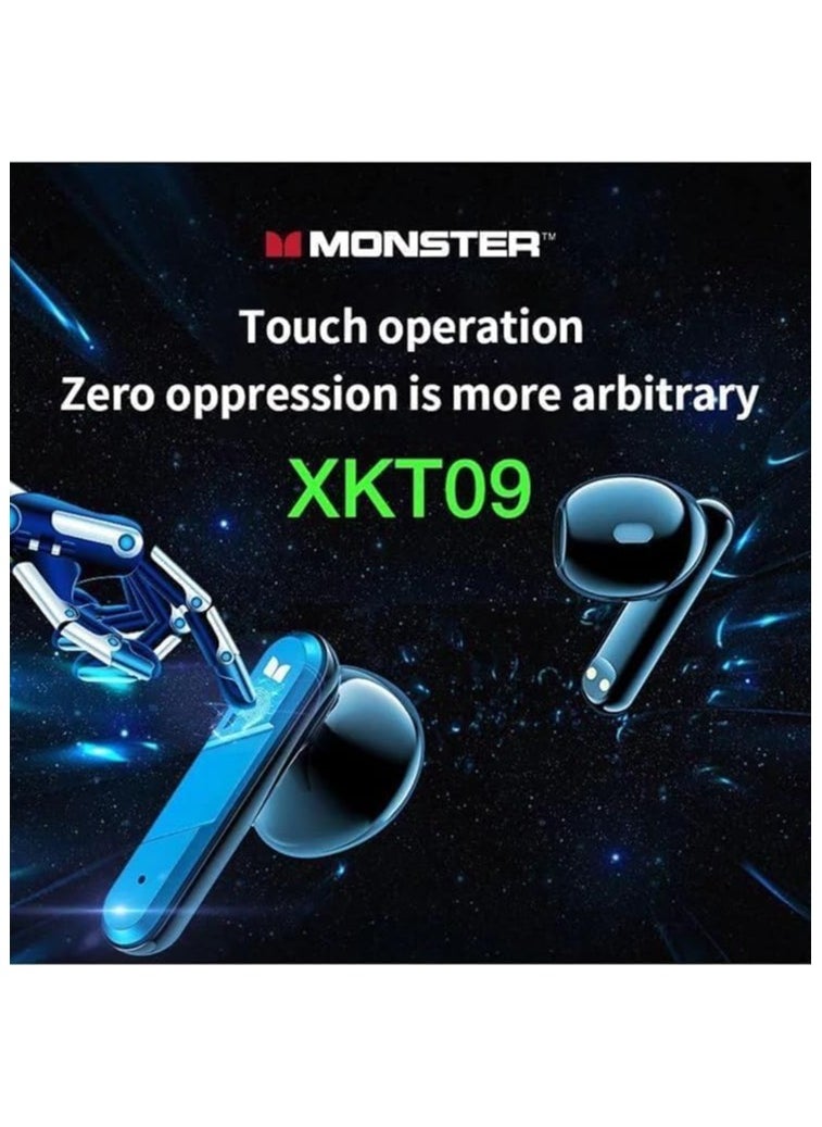 BJollys - MONSTER Airmars XKT09 True Wireless Gaming Earphones Yellow - Image 1