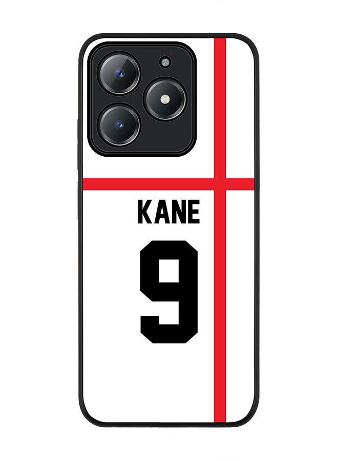 Stylizedd For Realme C63 / Realme C61 4G Case,Slim fit Camera Protection, Shockproof Thin Phone cover  - Football - England,  Kane - Image 1