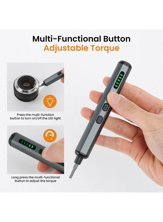 Besswin Mini Electric Screwdriver | 68 in 1 Precision | Cordless | 64 Magnetic Bits 4 Disassembly accessories | USB Rechargeable | Suitable For Repairs Phone Camera Laptop Watch Glasses Clocks Toy - Image 5