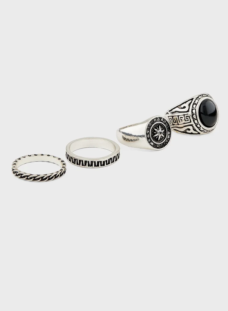 Seventy Five 4 Pack Ring Set