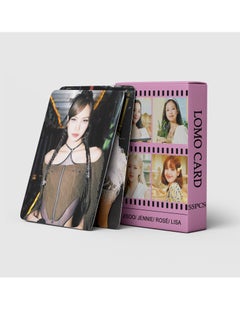 55Pcs Blackpink Member JISOO Jennie Lisa Rose Lomo Card