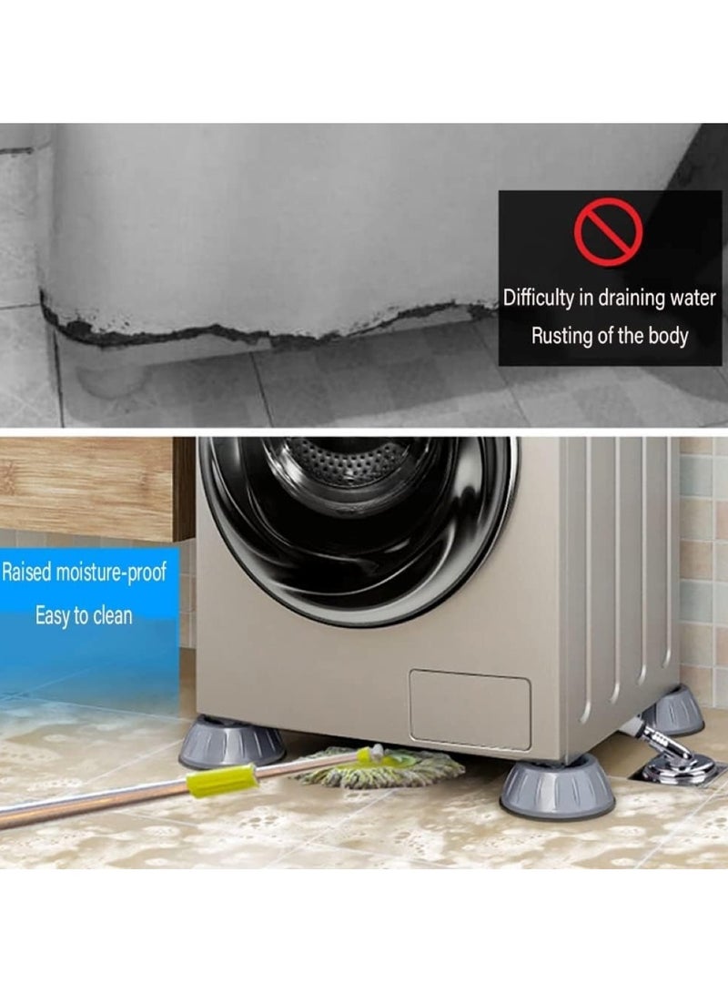 4-Piece Non-Slip Anti-Vibration Pads for Washing Machines - Image 2