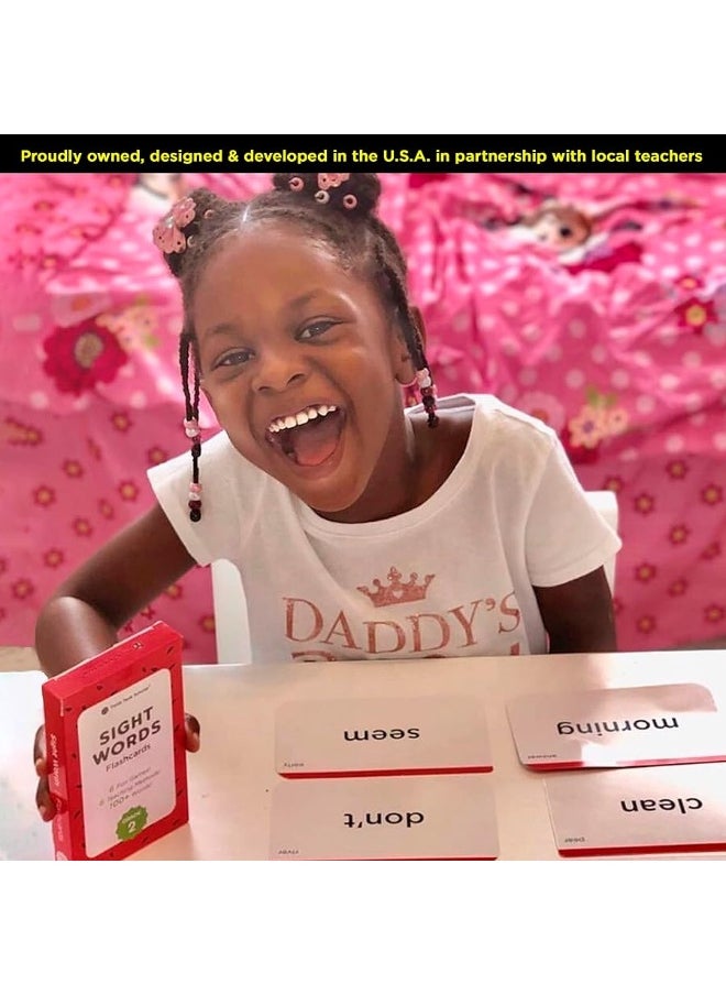 Think Tank Scholar - Think Tank Scholar 520 Sight Words Flash Cards (Award-Winning) Set - Preschool (Pre K) Kindergarten 1st 2nd 3rd Grade Homeschool (Kids Ages 3, 4, 5, 6, 7, 8, 9) Dolch & Fry High Frequency Sight Word - Image 1