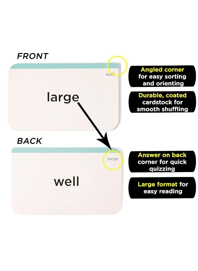 Think Tank Scholar 520 Sight Words Flash Cards (Award-Winning) Set - Preschool (Pre K) Kindergarten 1st 2nd 3rd Grade Homeschool (Kids Ages 3, 4, 5, 6, 7, 8, 9) Dolch & Fry High Frequency Sight Word - pzsku/ZAFDEF23D405478876E85Z/45/_/1729417302/687a9263-c34a-4c71-b913-84bd22de91a4