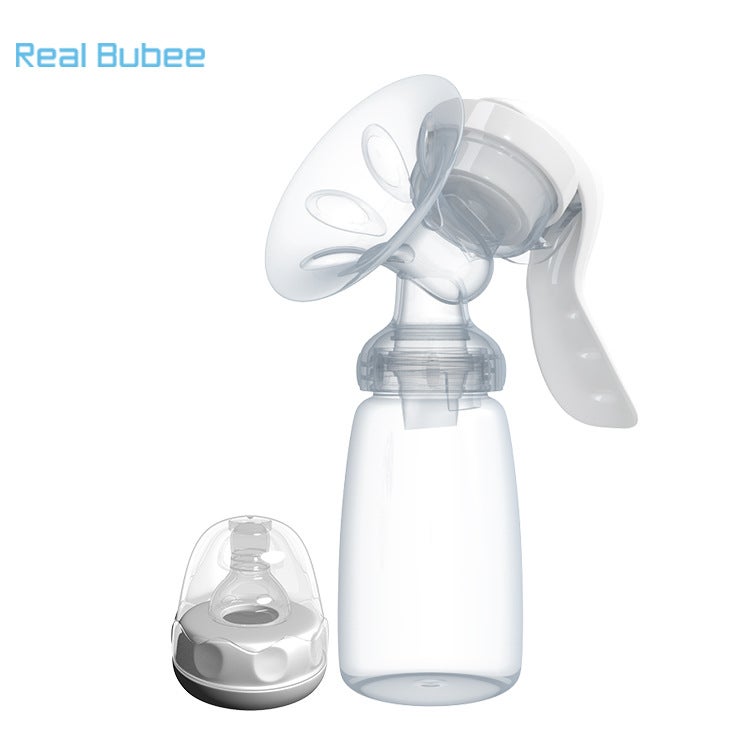 Real Bubee Suction Big Maternal Products Milking Machine Pulling Milk Breast Pumping Milk Propulsive Manual Breast Pump - Image 2