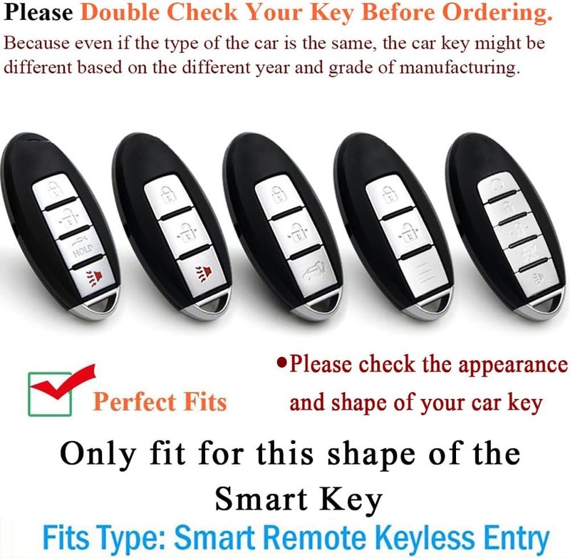 SANRILY Key Fob Cover for Nissan and Infiniti - Image 2