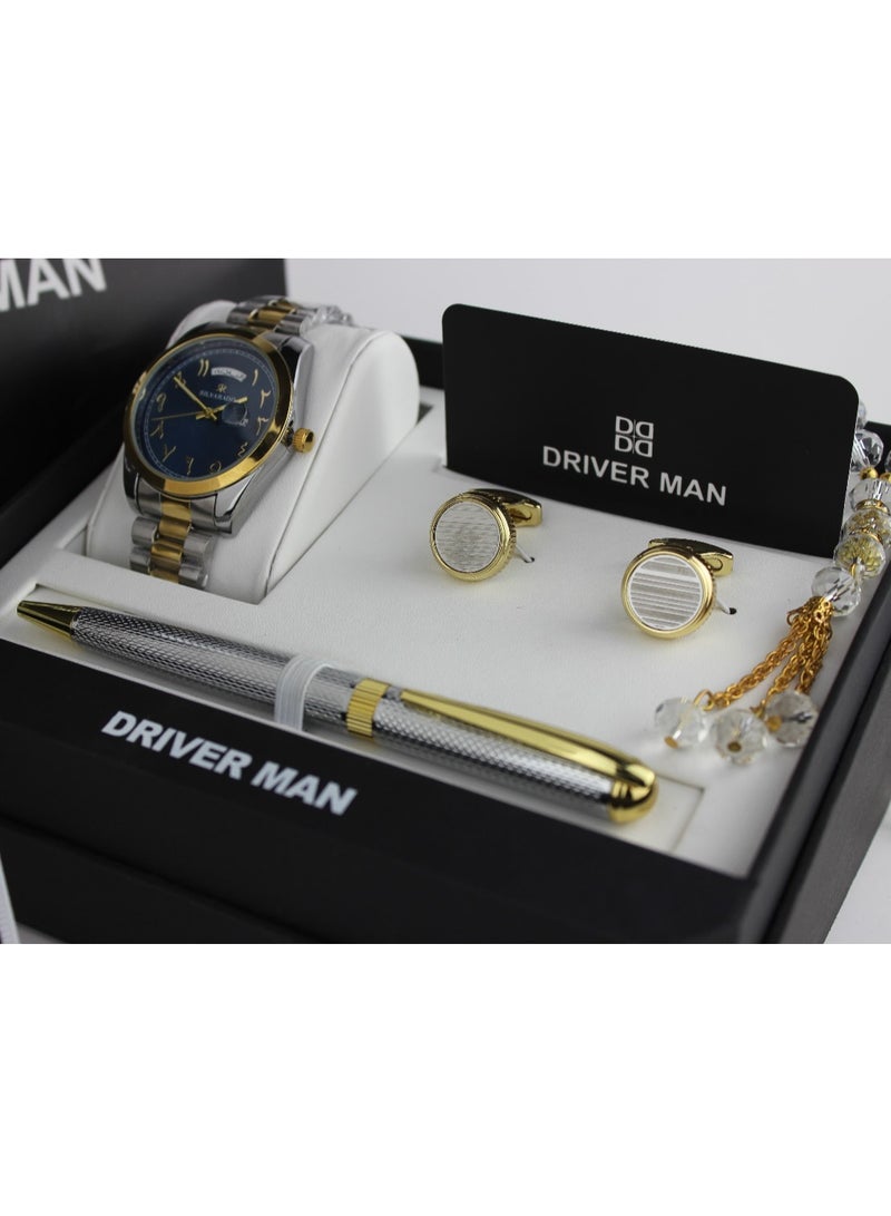 MAN A luxurious four-piece men's watch set