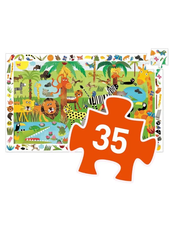 دجيكو Jungle Puzzle - 35pcs