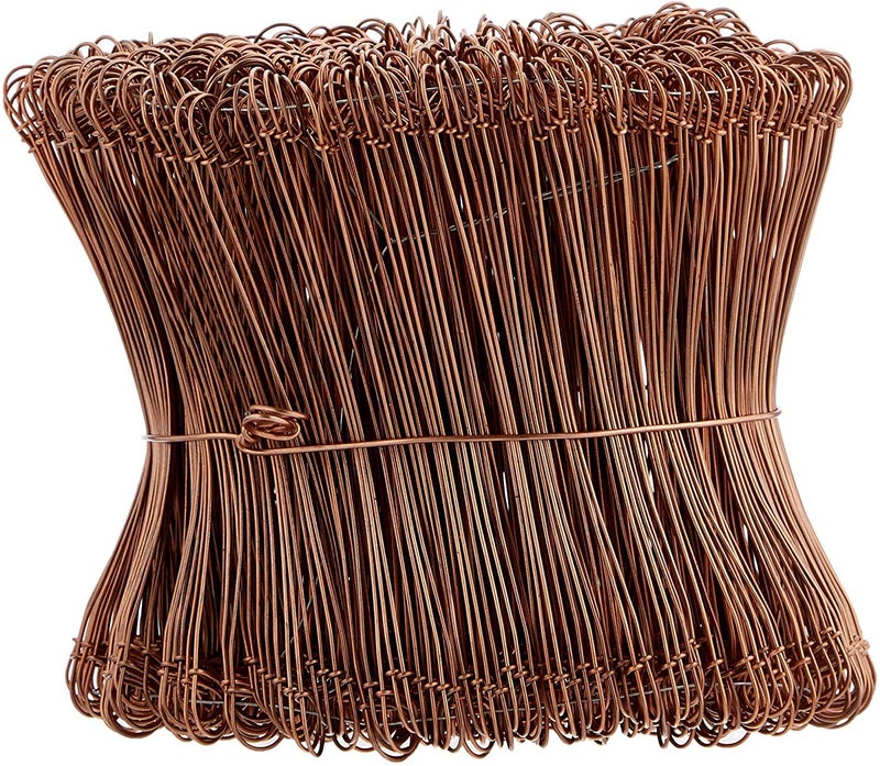 Connex COX422614 Wire Bag Ties, Gold, 1 x 140 mm - Image 2
