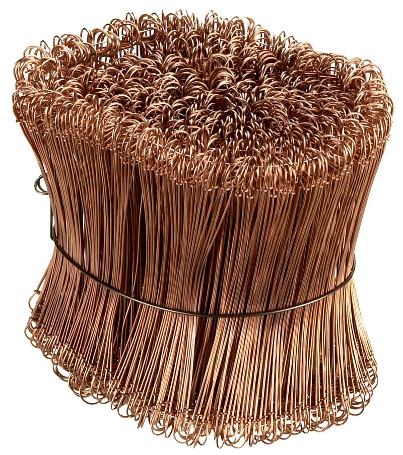 Connex COX422614 Wire Bag Ties, Gold, 1 x 140 mm - Image 1