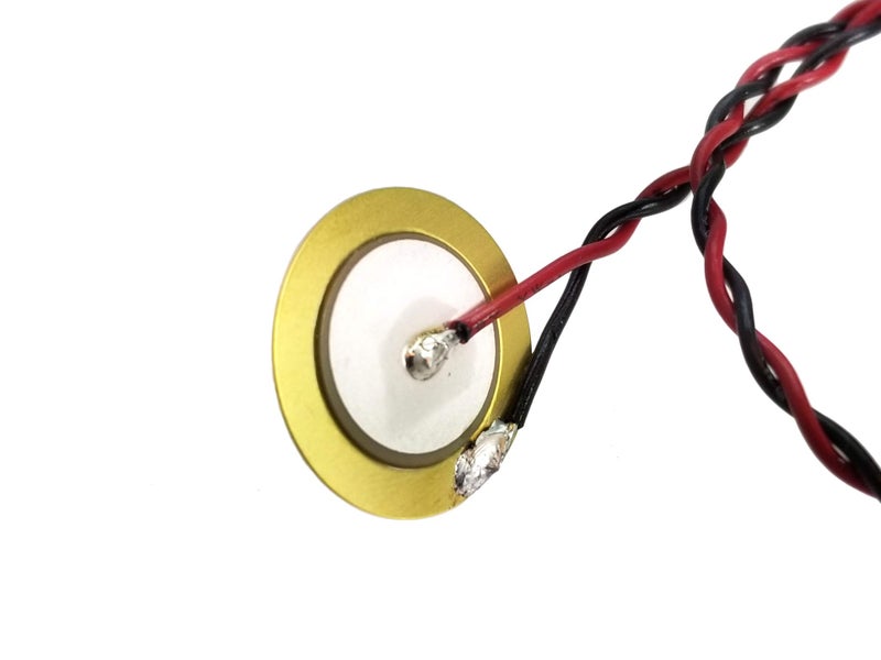 C. B. Gitty Pre-Wired Piezo Pickup with Jack for Cigar Box Guitars & More - No Soldering Required! - Image 2