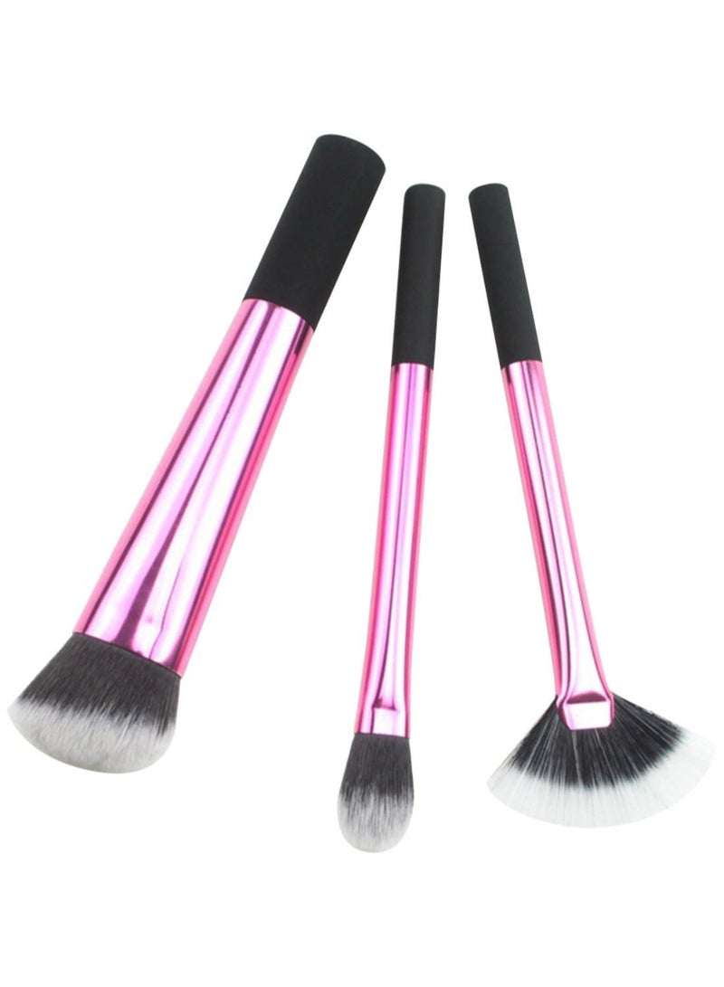 نيبمينينت طقم فرش مكياج محمولة مكون من 3 قطع متعدد الألوان - Image 2