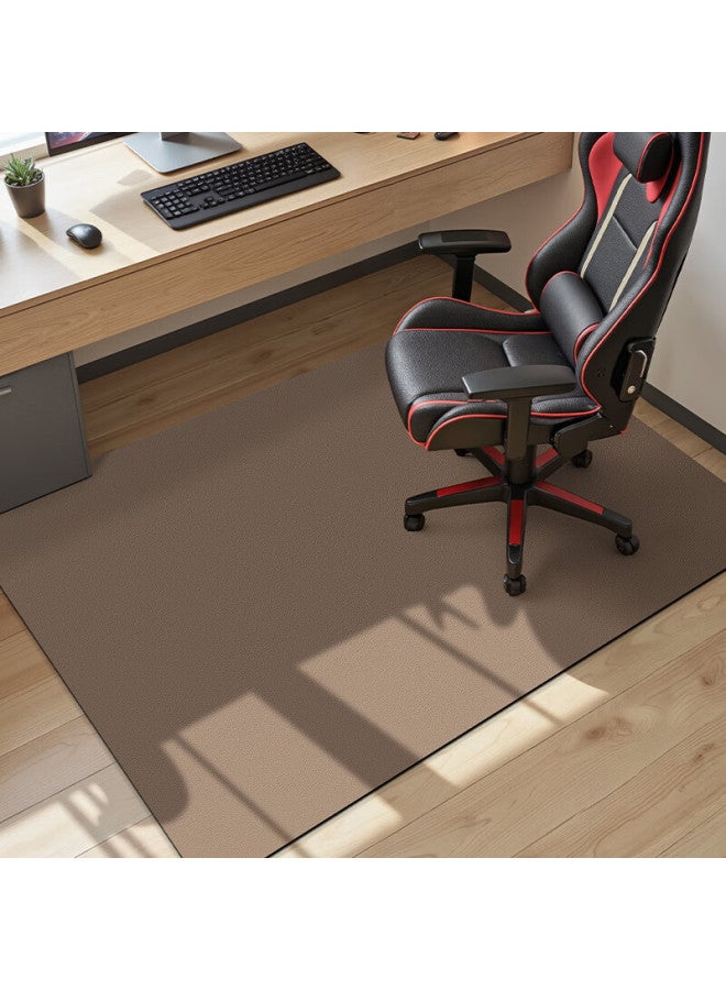 Dajiang Computer Chair Floor Mat, Swivel Chair, Gaming Room, Study Room, Bedroom, Round Chair Pad Carpet, 90x120cm - Image 3