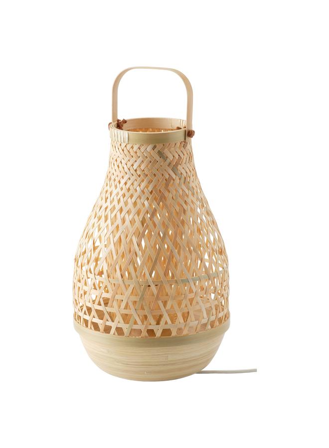 Zaboon Table lamp, bamboo/handmade, 36 cm - Image 1