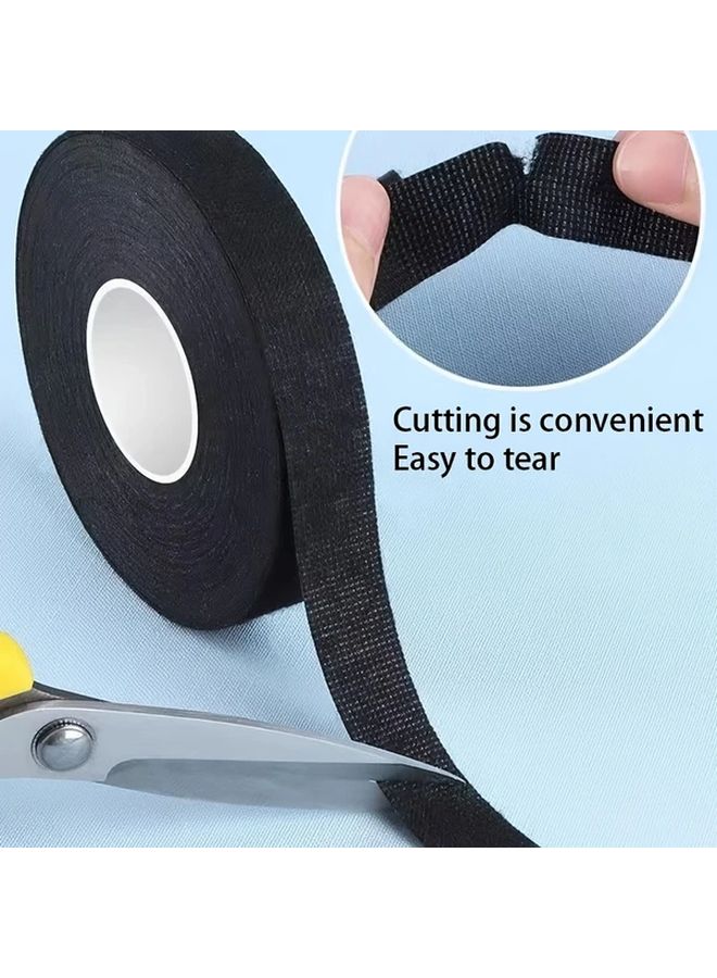 High Temperature Resistant Black Velvet Cable Tape 0 9cm Wide For Soundproofing - Image 4