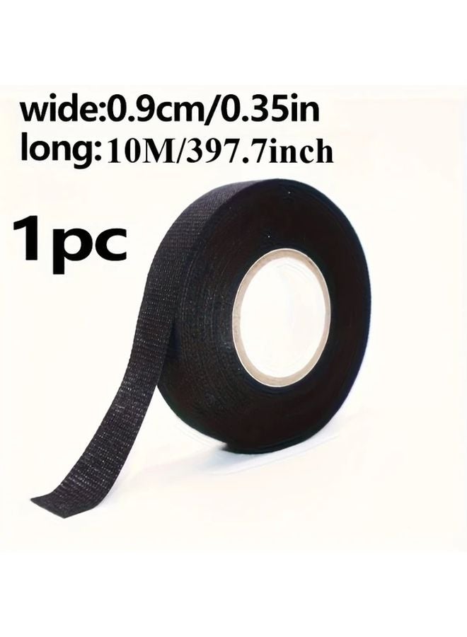 High Temperature Resistant Black Velvet Cable Tape 0 9cm Wide For Soundproofing - Image 1