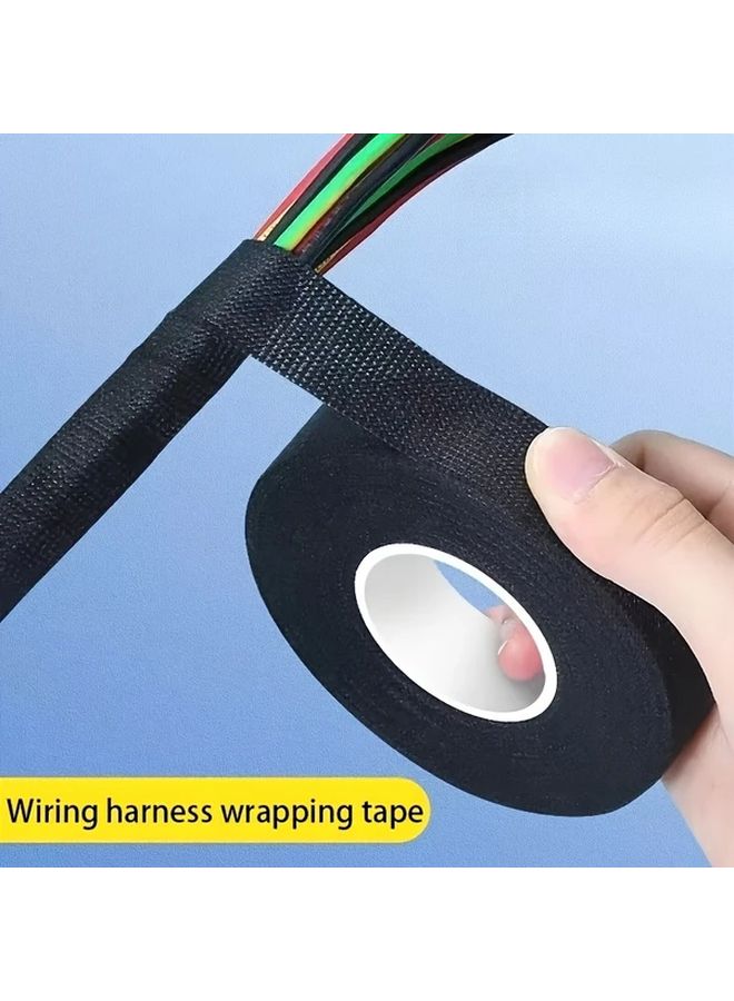 High Temperature Resistant Black Velvet Cable Tape 0 9cm Wide For Soundproofing - Image 5