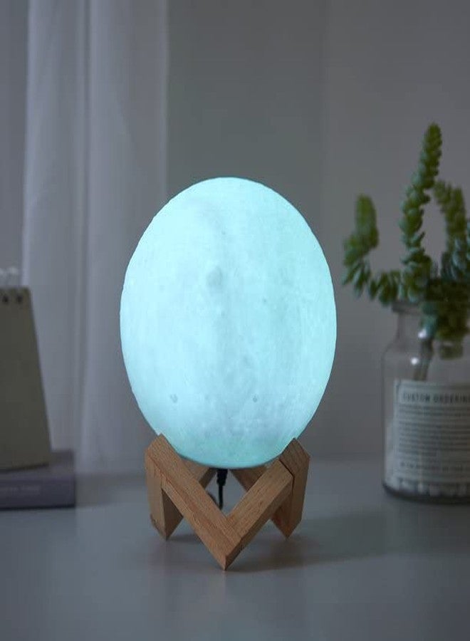 Urban Lifestyle Moon Earth 3D Lamp, White - Image 3