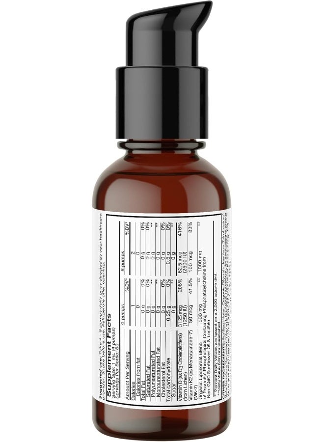 Codeage مكمل فيتامين د3 ك2 الليبوزومي للبالغين - Image 5