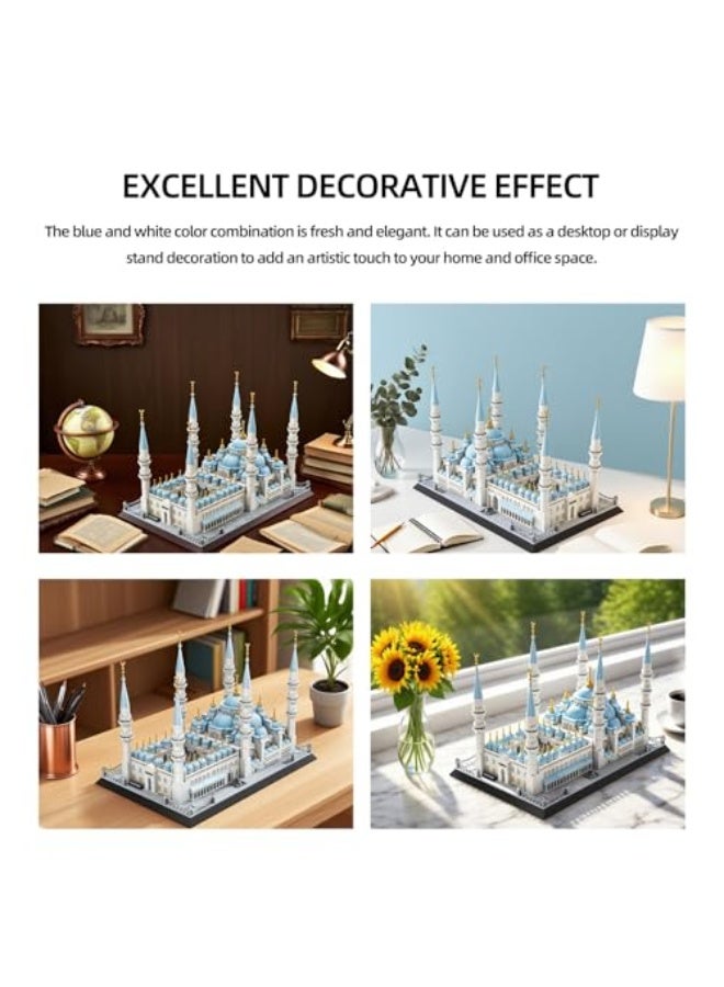 wange Blue Mosque Building Block Set - Image 5