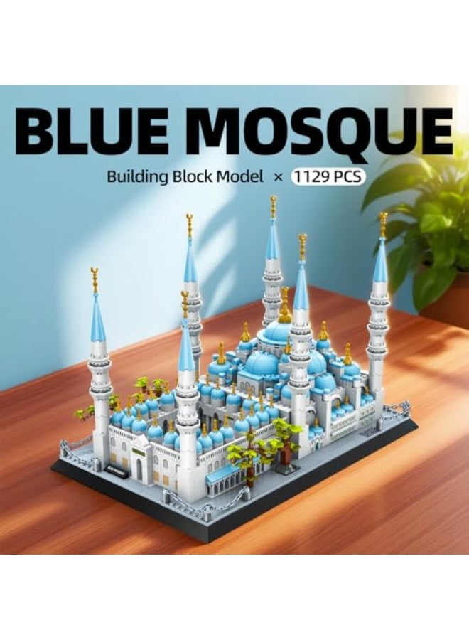 wange Blue Mosque Building Block Set - Image 2