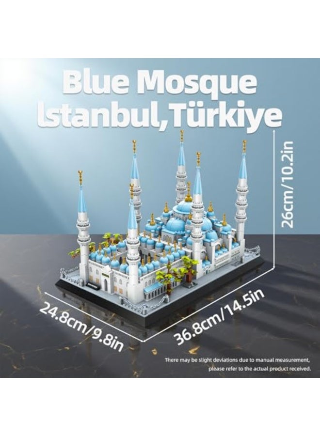 wange Blue Mosque Building Block Set - Image 4