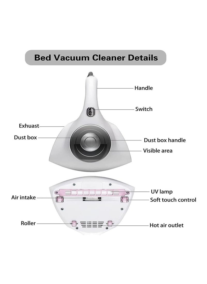 Y&D - Bed Vacuum Cleaner, UV Mattress Cleaner Handheld Efficient Cleaning Super Suction - Image 1