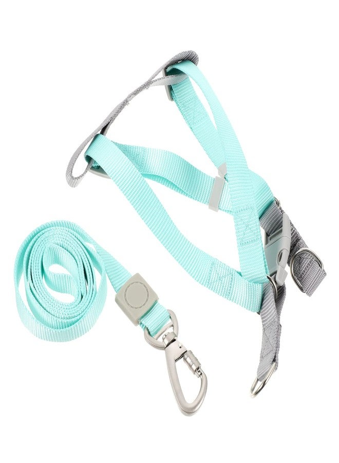 GRIRIW Adjustable Dog Harness and Leash Set for Puppies Escape Design Durable Rings Flexible One-Hand Operation Walking Training and Jogging - Image 1