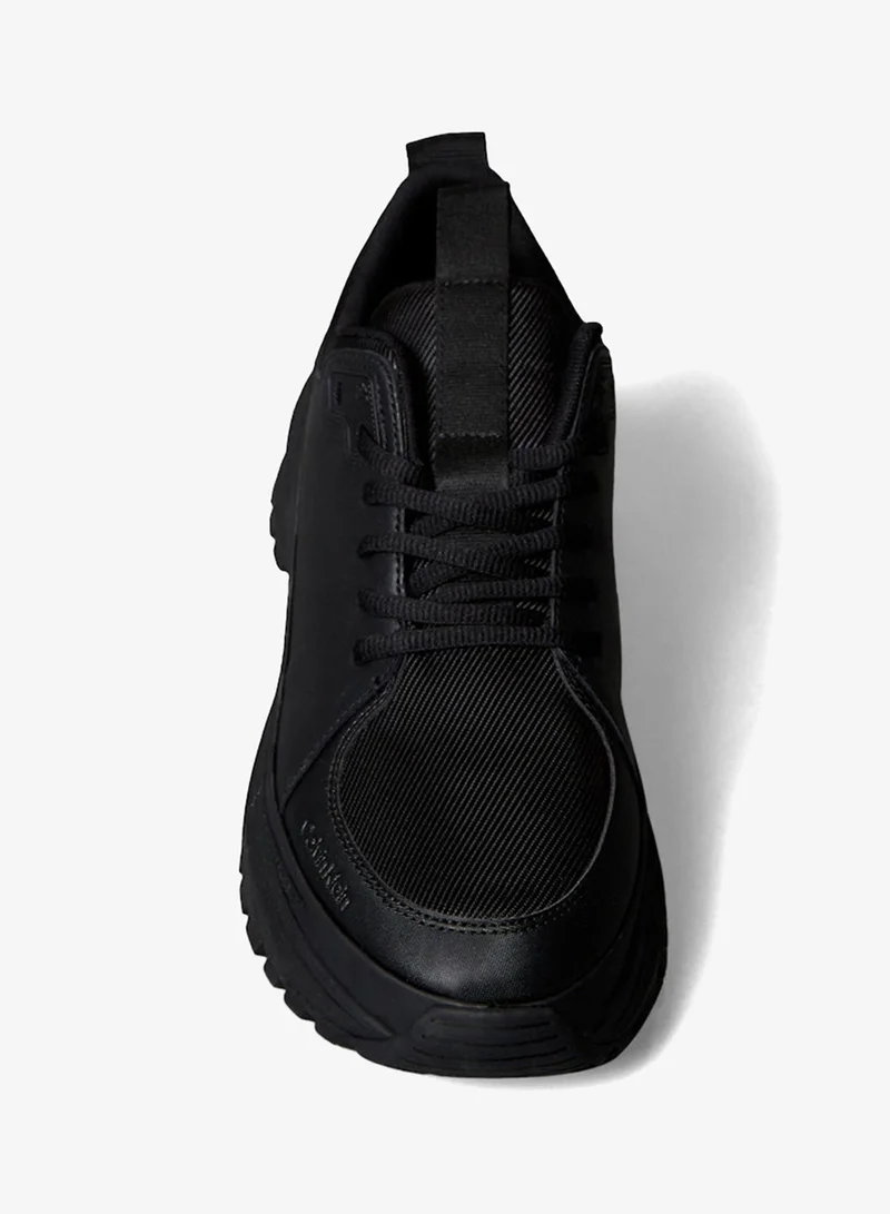 Calvin Klein Jeans Triple Black Trailblazer — Leather Runner Trainers for Men | Best Price UAE