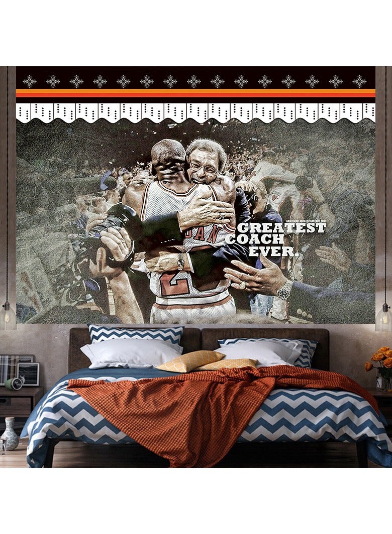 EBMINI NBA Star Background Cloth 